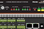 AUDIOSCIENCE HONO COBRANET 4.4M 4X MIC/LINE INTERFACE