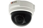 ACTI D55 3MP Indoor Dome with D/N, Adaptive IR, Fixed Lens