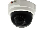 ACTI E53 3MP Indoor Dome with D/N, Adaptive IR, Basic WDR, Fixed Lens
